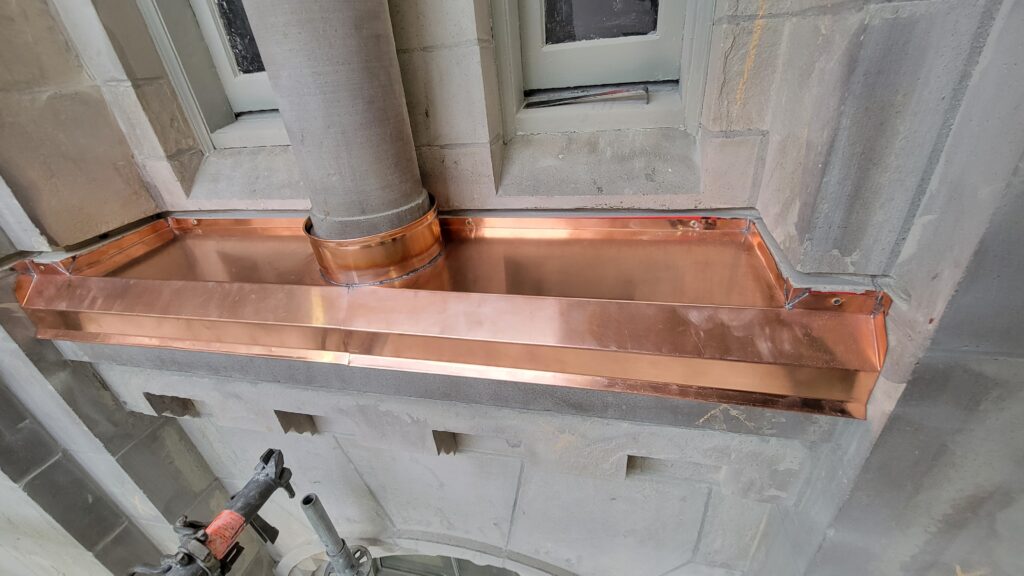 Heritage West Metals Restoration Building Copper